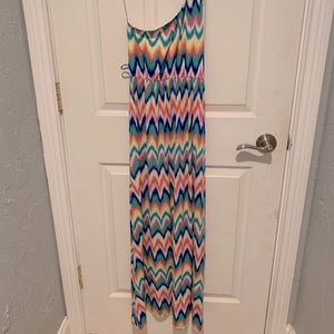 One shoulder dress